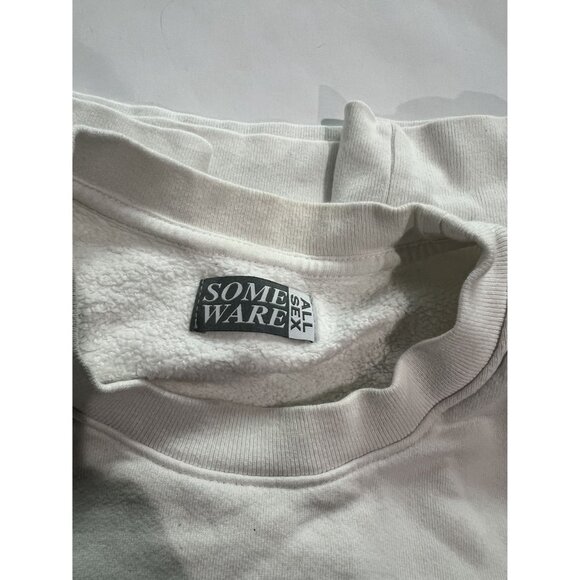 Some Ware Crewneck Sweatshirt in White - Picture 3 of 3